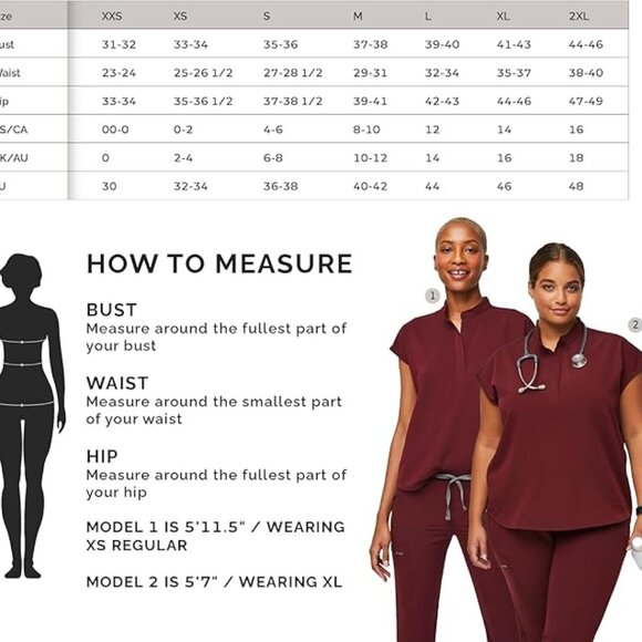 FIGS Women's Scrub Top Size XXS Rafaela Oversized Mandarin Collar Shirttail Hem, - Picture 10 of 10